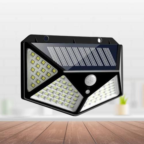 Solar Lights-Bright Solar Wireless Security Motion Sensor 100 Led Night Light for Home and Garden ,Outdoors